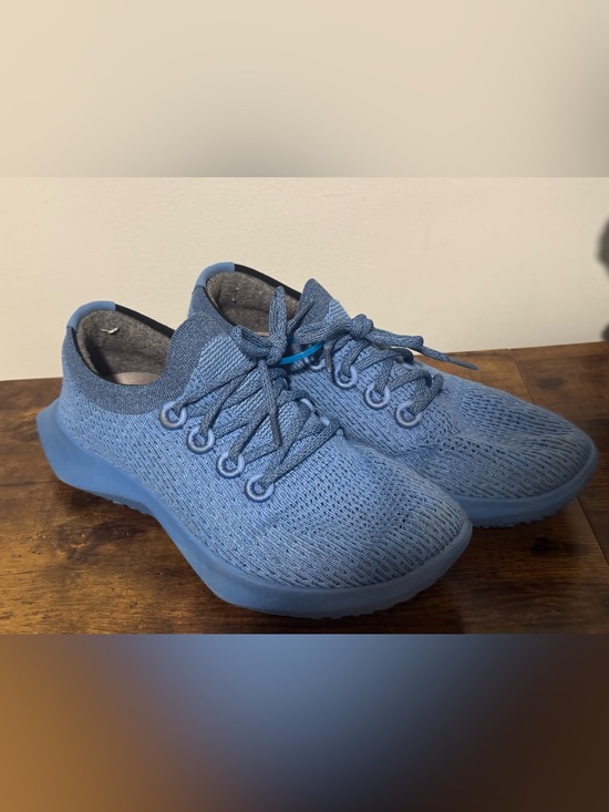 allbirds Other - Allbirds Comfortable  Knit Lace-Up Sneakers in Light Blue Size 10